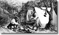 “A Mine Camp” by J.D. Borthwick