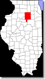 A map indicating the location of Illinois’ La Salle County.  Source:  La Salle County Board, Illinois.