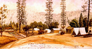 Painting of Sutter's Mill