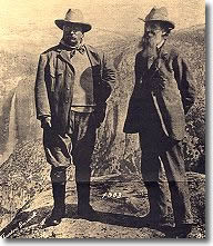 Teddy Roosevelt and John Muir