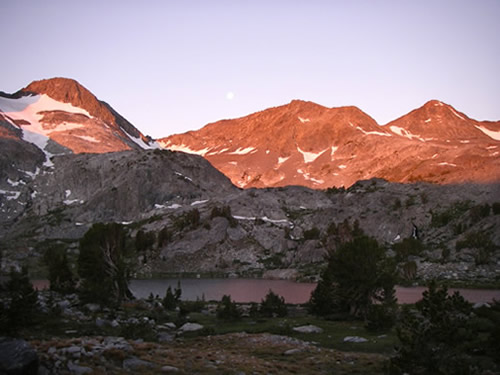 Muir Trail in Sierra Nevada