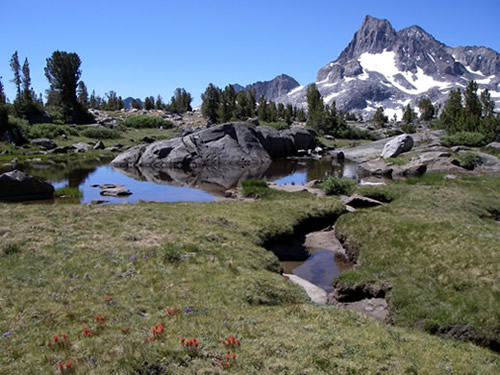 Muir Trail in Sierra Nevada