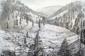 Illustration of Downieville