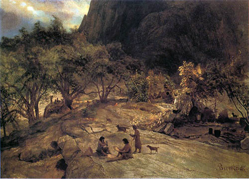 Bierstadt painting